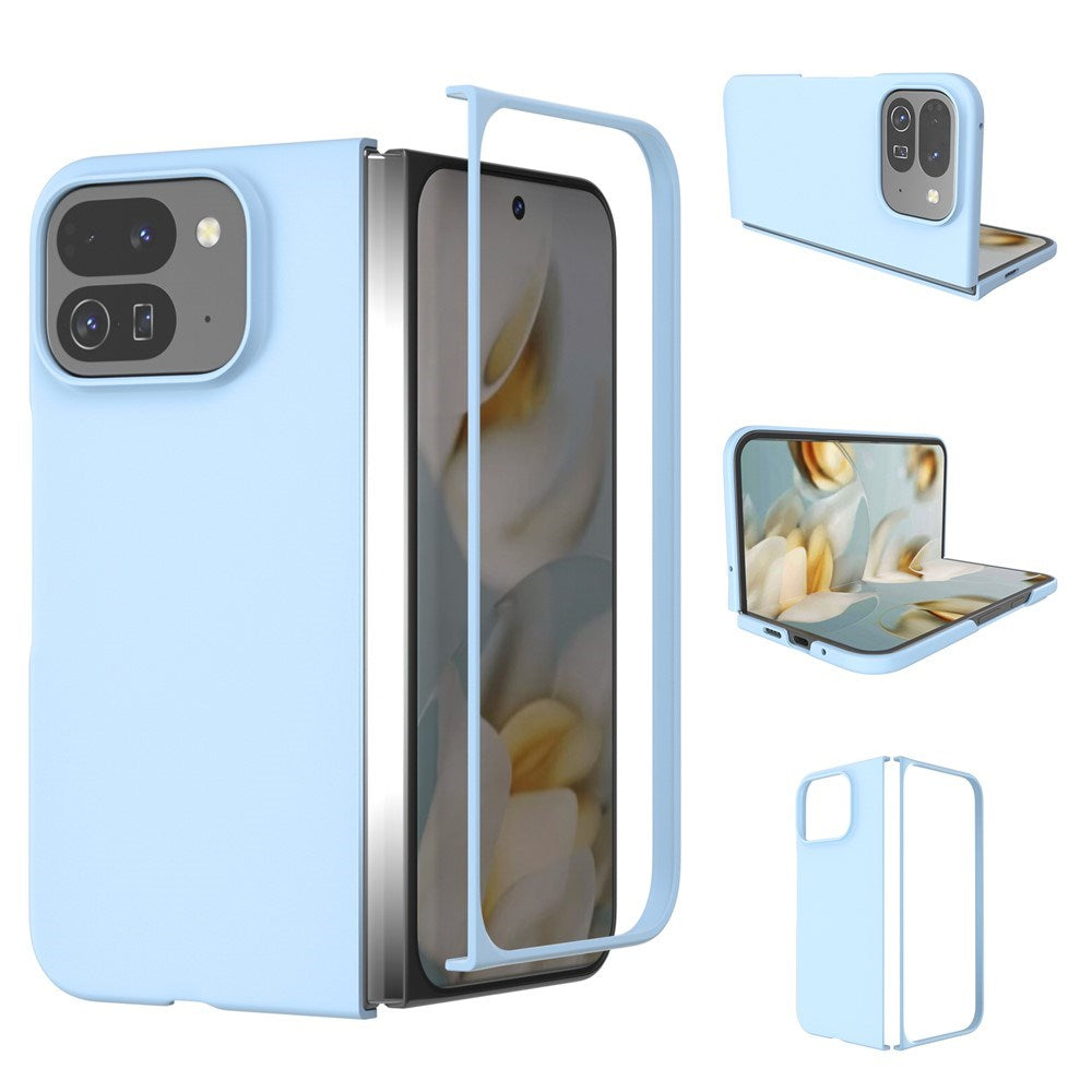 EIDERWOOD Google Pixel 10 Pro Fold Mat Hårdt Plastik Cover - Lyseblå