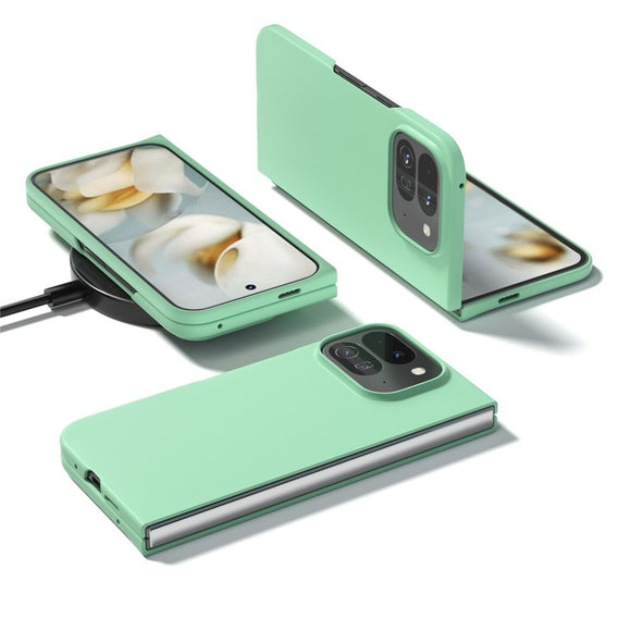EIDERWOOD Google Pixel 10 Pro Fold Mat Hårdt Plastik Cover - Lysegrøn