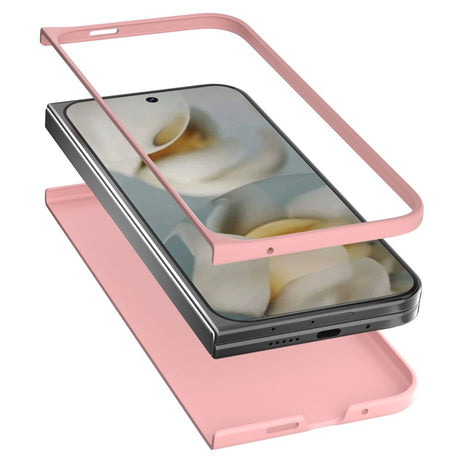 EIDERWOOD Google Pixel 10 Pro Fold Mat Hårdt Plastik Cover - Lyserød