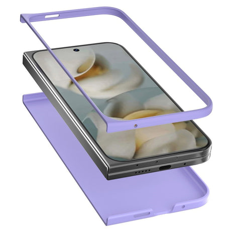 EIDERWOOD Google Pixel 10 Pro Fold Mat Hårdt Plastik Cover - Lilla