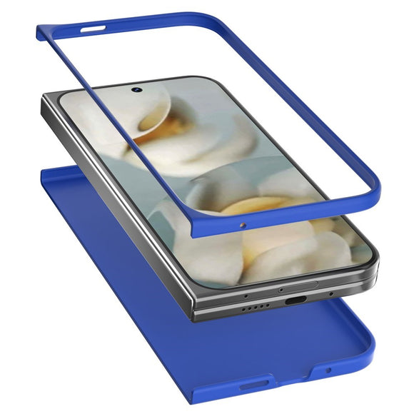 EIDERWOOD Google Pixel 10 Pro Fold Mat Hårdt Plastik Cover - Blå