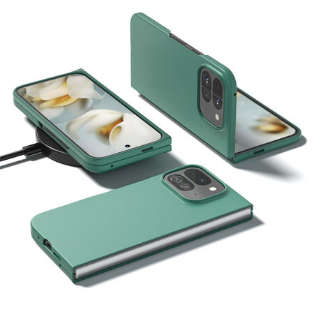 EIDERWOOD Google Pixel 10 Pro Fold Mat Hårdt Plastik Cover - Grøn
