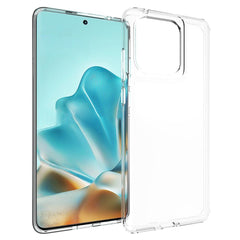 EIDERWOOD Motorola Edge 60 Fusion Fleksibelt Plastik Cover - Gennemsigtig