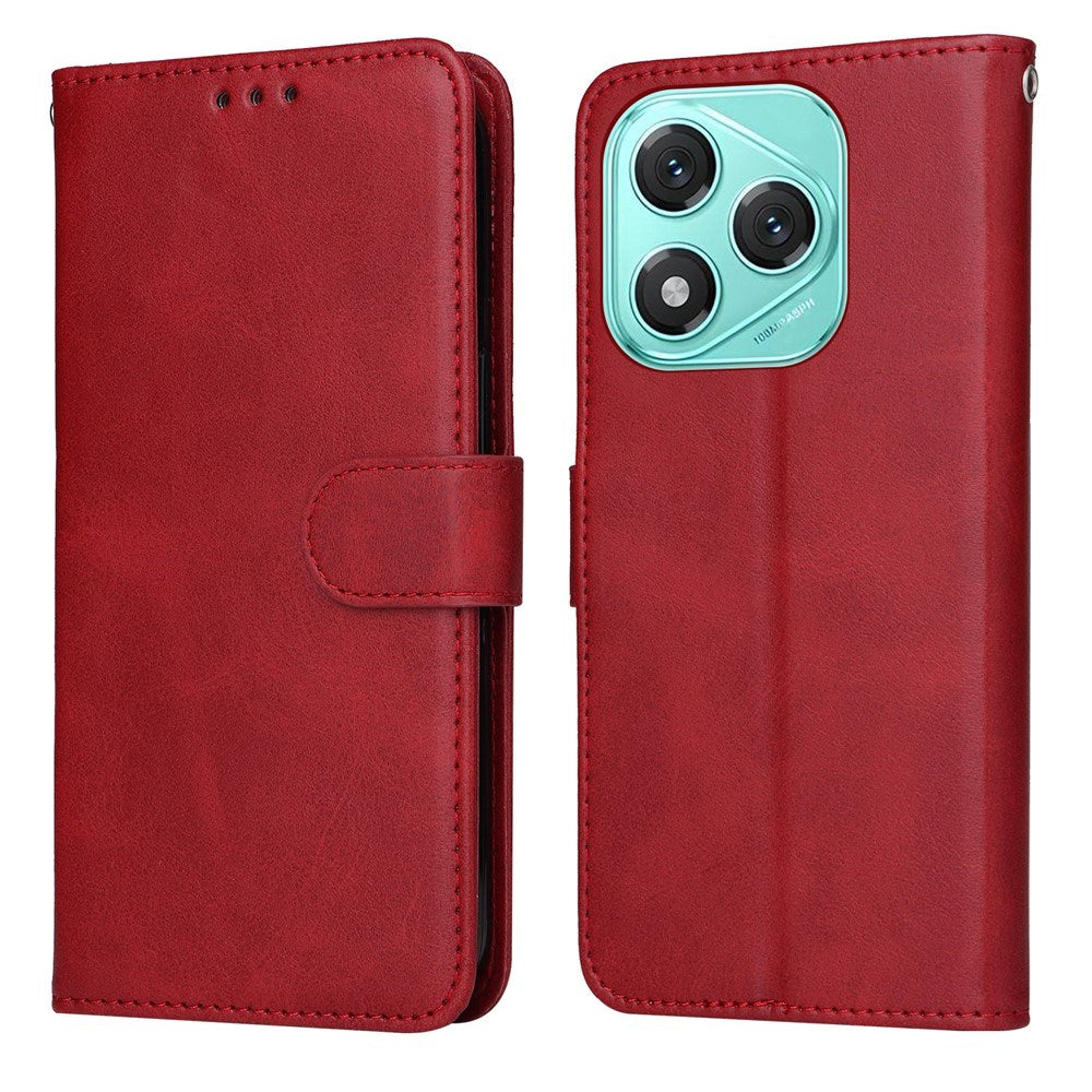 EIDERWOOD Honor 400 Lite Kunstlæder Flip Cover m. Strop - Rød