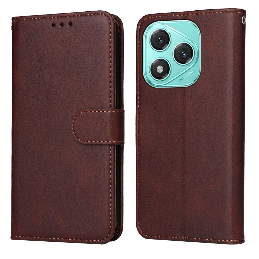 EIDERWOOD Honor 400 Lite Kunstlæder Flip Cover m. Strop - Brun