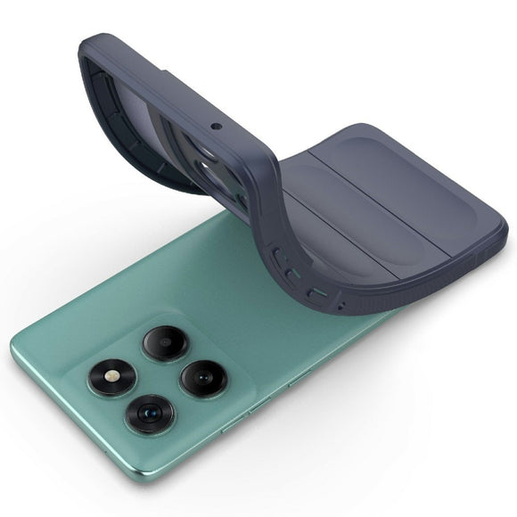 EIDERWOOD Motorola Edge 60 Fusion Fleksibelt Plastik Cover - Blå