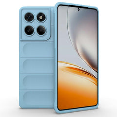 EIDERWOOD Motorola Edge 60 Fusion Fleksibelt Plastik Cover - Lyseblå