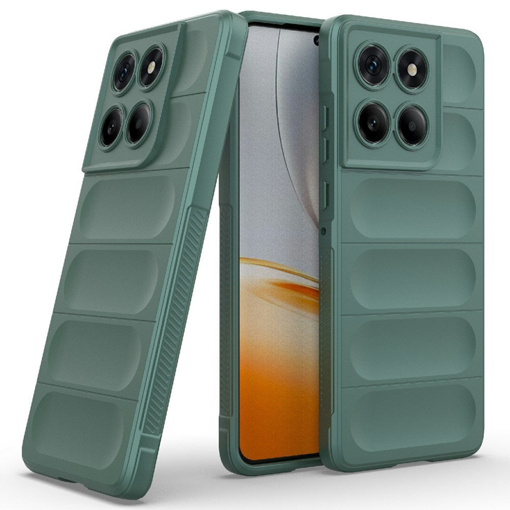 EIDERWOOD Motorola Edge 60 Fusion Fleksibelt Plastik Cover - Grøn