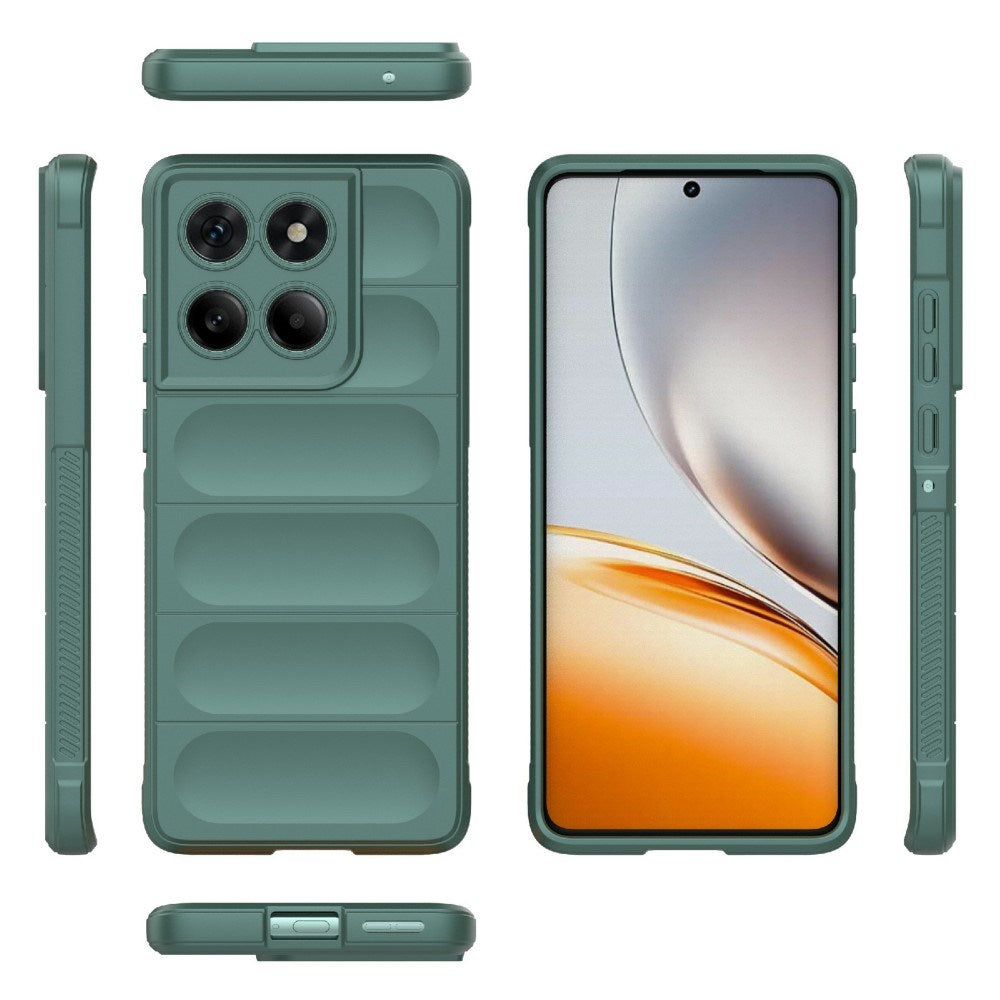 EIDERWOOD Motorola Edge 60 Fusion Fleksibelt Plastik Cover - Grøn
