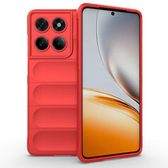 EIDERWOOD Motorola Edge 60 Fusion Fleksibelt Plastik Cover - Rød