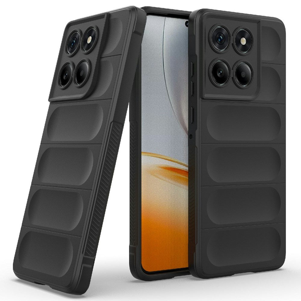 EIDERWOOD Motorola Edge 60 Fusion Fleksibelt Plastik Cover - Sort