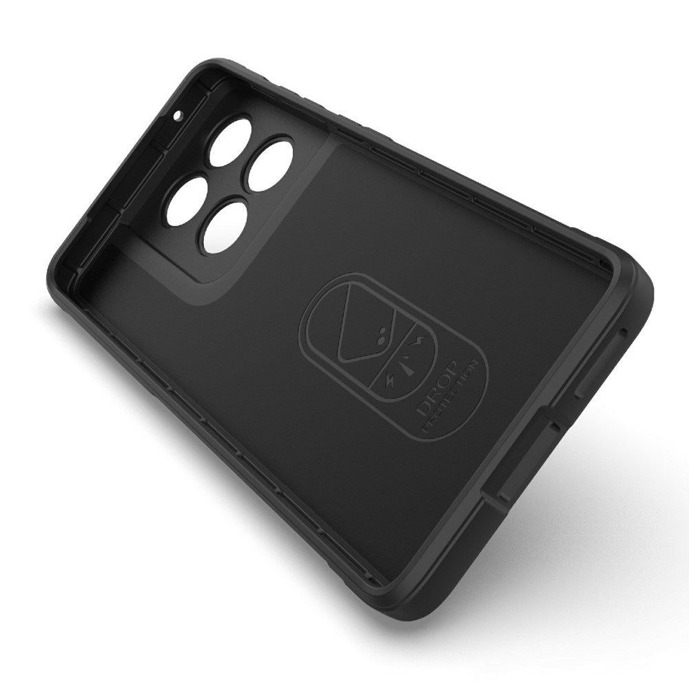 EIDERWOOD Motorola Edge 60 Fusion Fleksibelt Plastik Cover - Sort