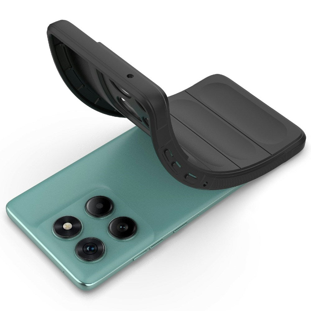 EIDERWOOD Motorola Edge 60 Fusion Fleksibelt Plastik Cover - Sort
