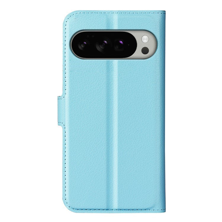 EIDERWOOD Google Pixel 10 Pro XL Kunstlæder Flip Cover m. Kortholder & Ståfunktion - Blå