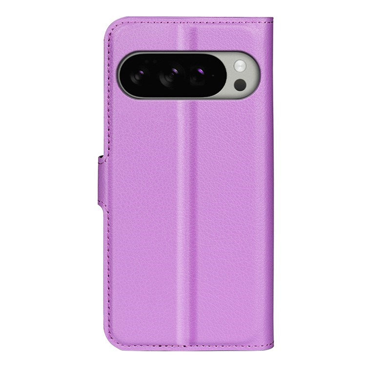 EIDERWOOD Google Pixel 10 Pro XL Kunstlæder Flip Cover m. Kortholder & Ståfunktion - Lilla