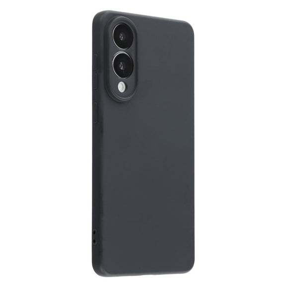 EIDERWOOD Samsung Galaxy S25 Edge Foret Fleksibelt Plast Cover - Sort