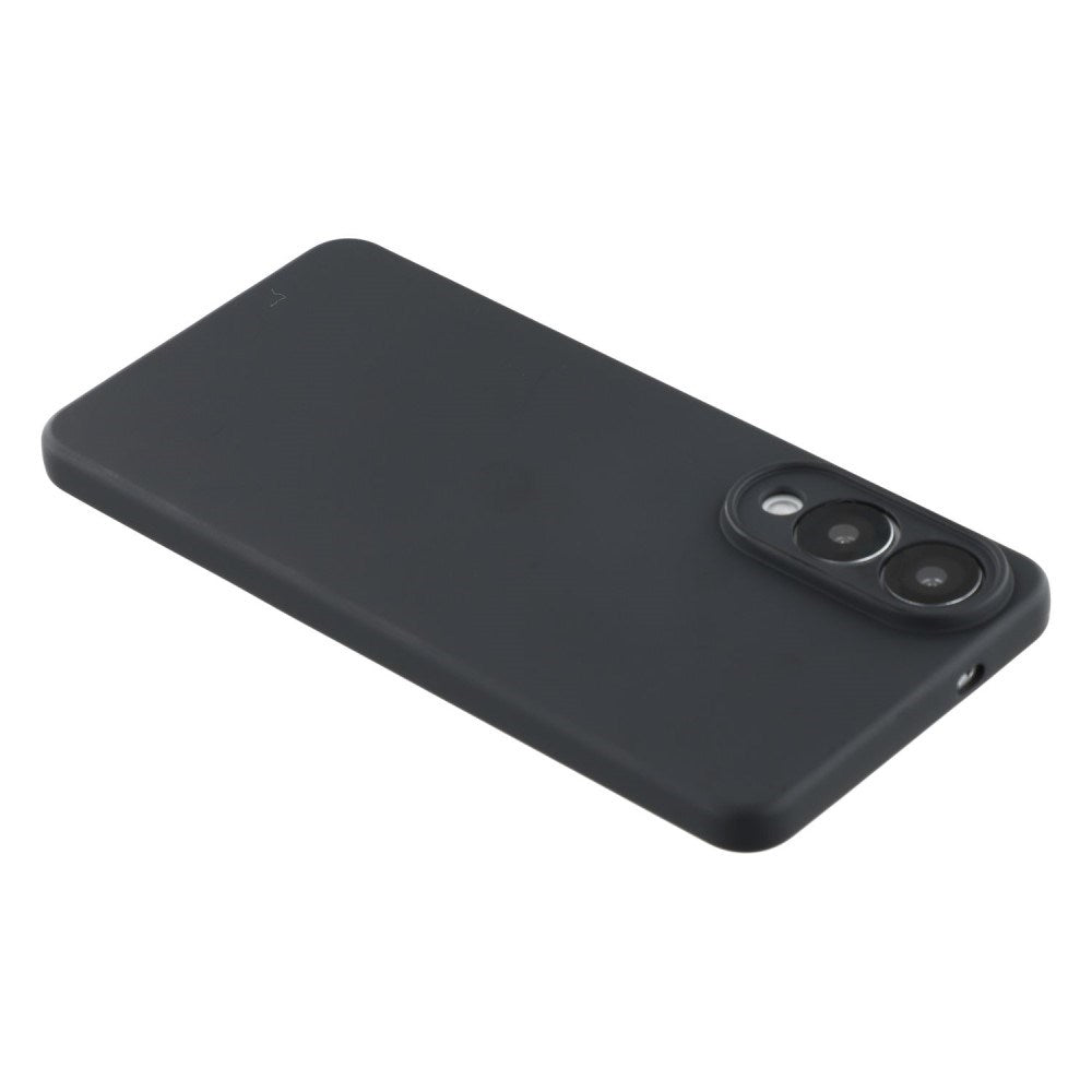 EIDERWOOD Samsung Galaxy S25 Edge Foret Fleksibelt Plast Cover - Sort
