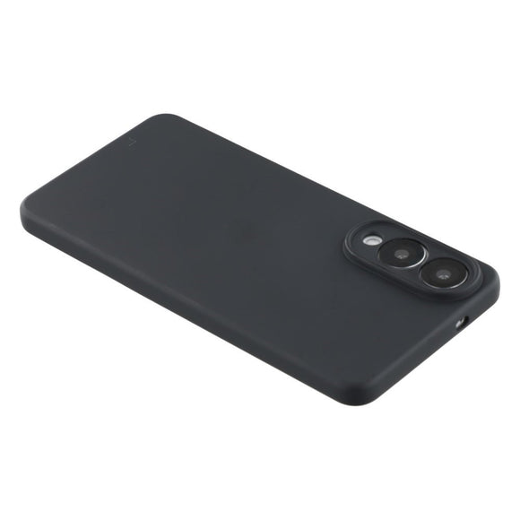 EIDERWOOD Samsung Galaxy S25 Edge Foret Fleksibelt Plast Cover - Sort