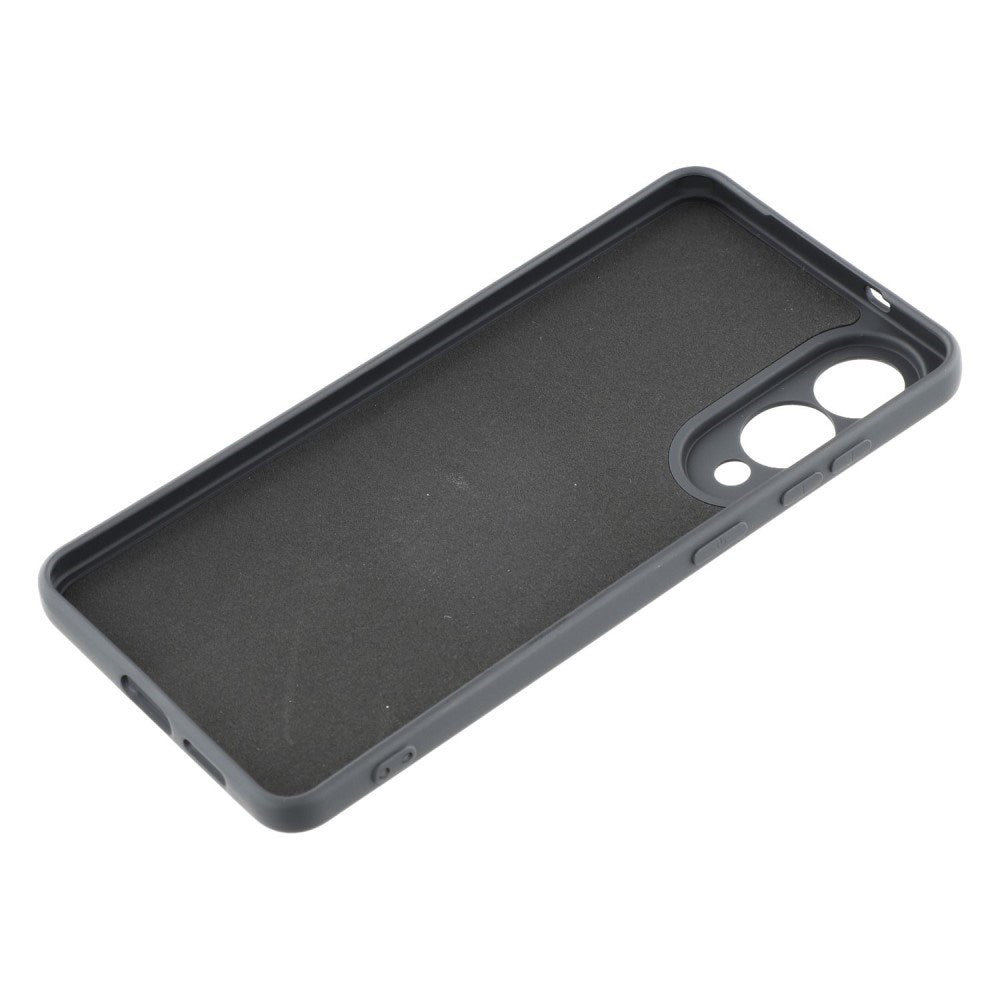 EIDERWOOD Samsung Galaxy S25 Edge Foret Fleksibelt Plast Cover - Sort
