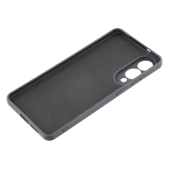EIDERWOOD Samsung Galaxy S25 Edge Foret Fleksibelt Plast Cover - Sort
