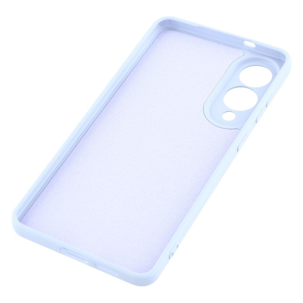 EIDERWOOD Samsung Galaxy S25 Edge Foret Fleksibelt Plast Cover - Lyseblå
