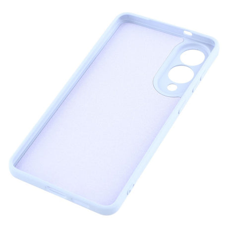 EIDERWOOD Samsung Galaxy S25 Edge Foret Fleksibelt Plast Cover - Lyseblå