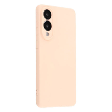 EIDERWOOD Samsung Galaxy S25 Edge Foret Fleksibelt Plast Cover - Lyserød