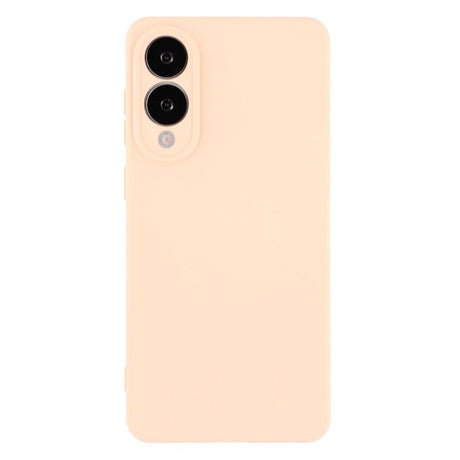 EIDERWOOD Samsung Galaxy S25 Edge Foret Fleksibelt Plast Cover - Lyserød