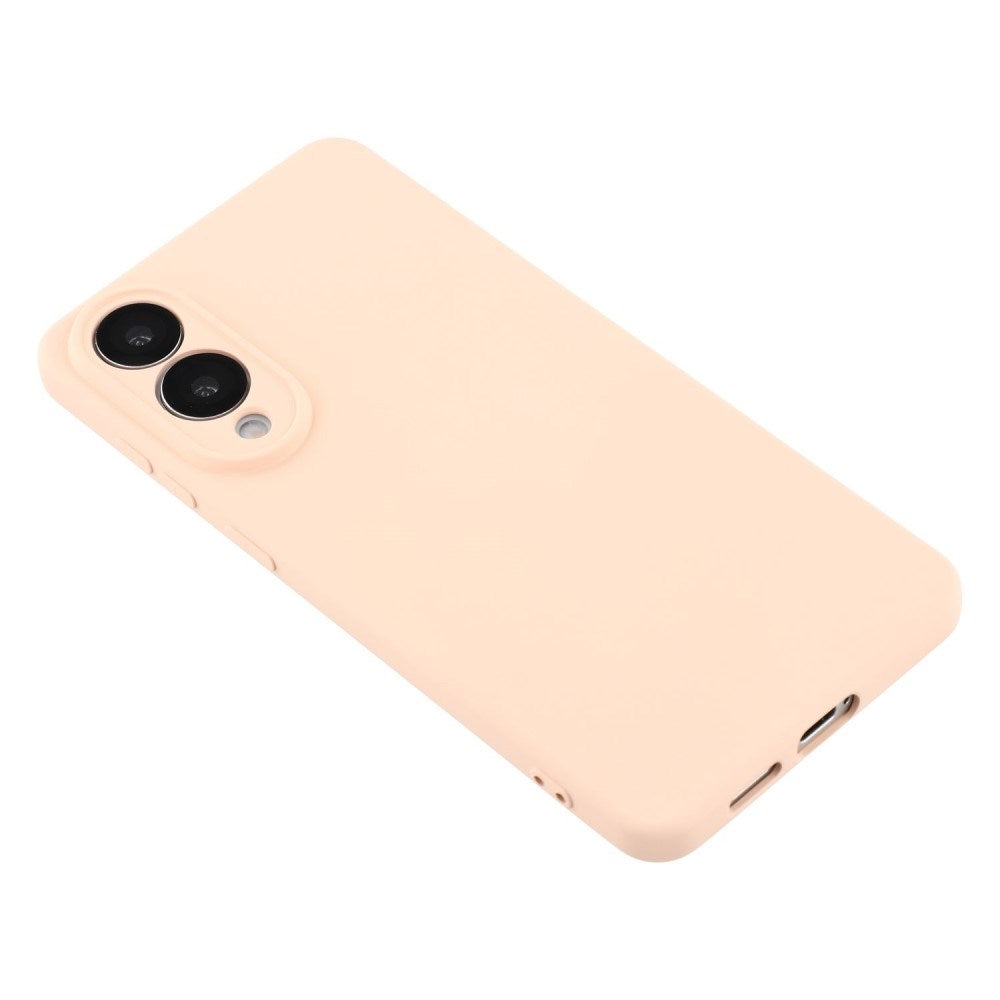 EIDERWOOD Samsung Galaxy S25 Edge Foret Fleksibelt Plast Cover - Lyserød