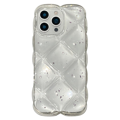 iPhone 16 Pro Max EIDERWOOD Tekstureret Fleksibelt Plast Cover - Gennemsigtig / Lilla