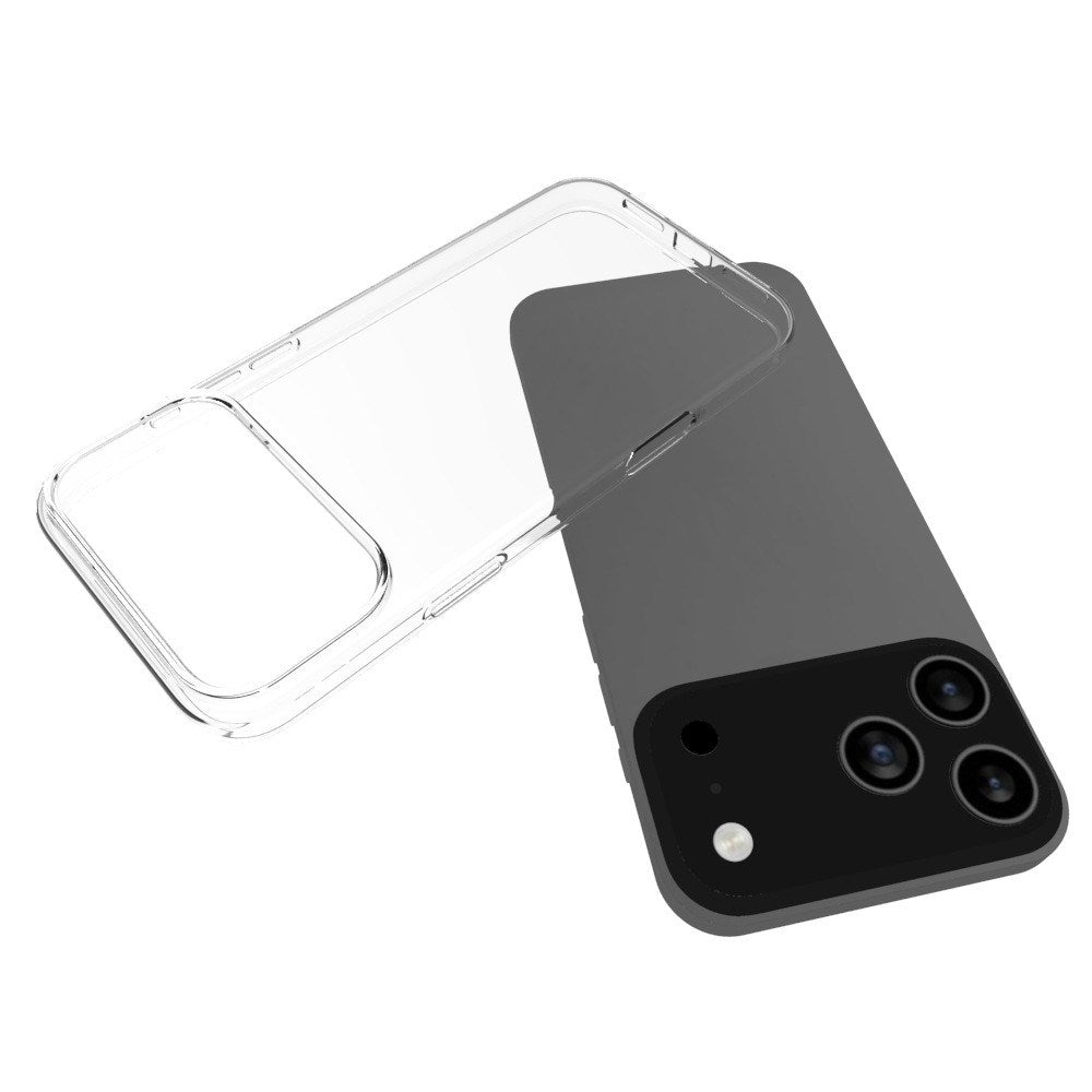 iPhone 18 Pro Max / 17 Pro Max EIDERWOOD Fleksibel Plast Cover - Gennemsigtig