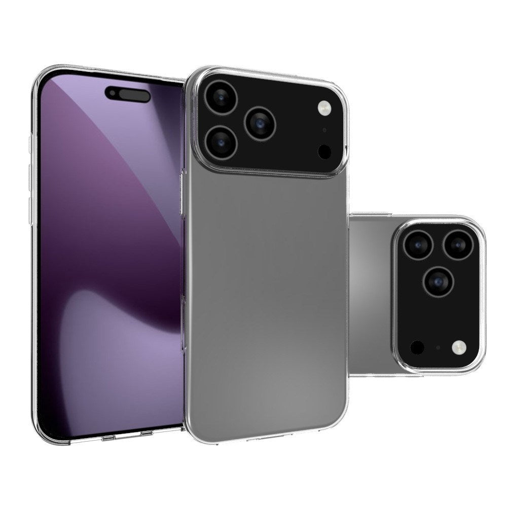 iPhone 18 Pro Max / 17 Pro Max EIDERWOOD Fleksibel Plast Cover - Gennemsigtig