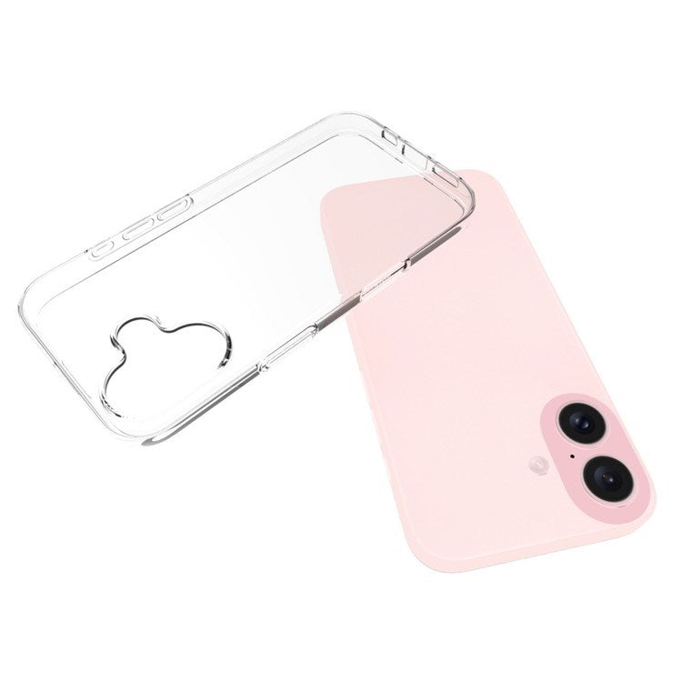 EIDERWOOD iPhone 17 Fleksibelt Plast Mobil Cover - Gennemsigtig