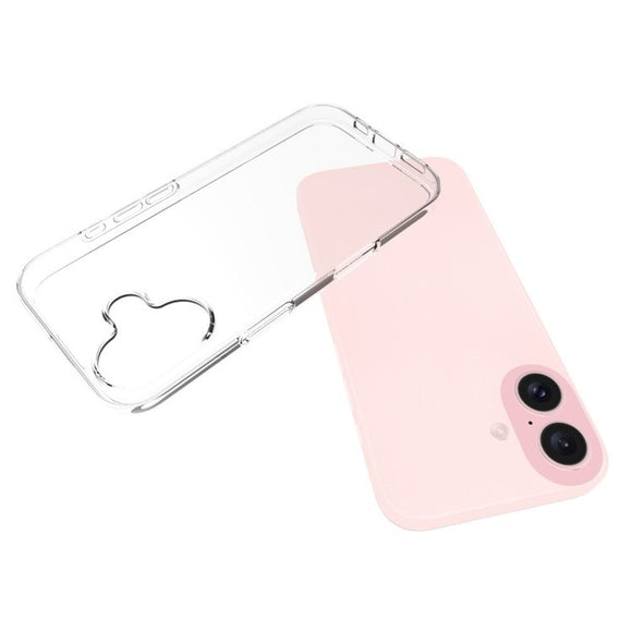 EIDERWOOD iPhone 17 Fleksibelt Plast Mobil Cover - Gennemsigtig