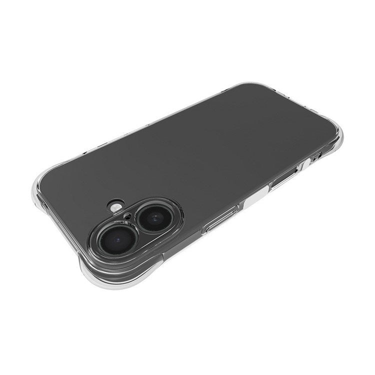EIDERWOOD iPhone 17 Fleksibelt Plastik Cover m. Forstærkede Hjørner - Gennemsigtig