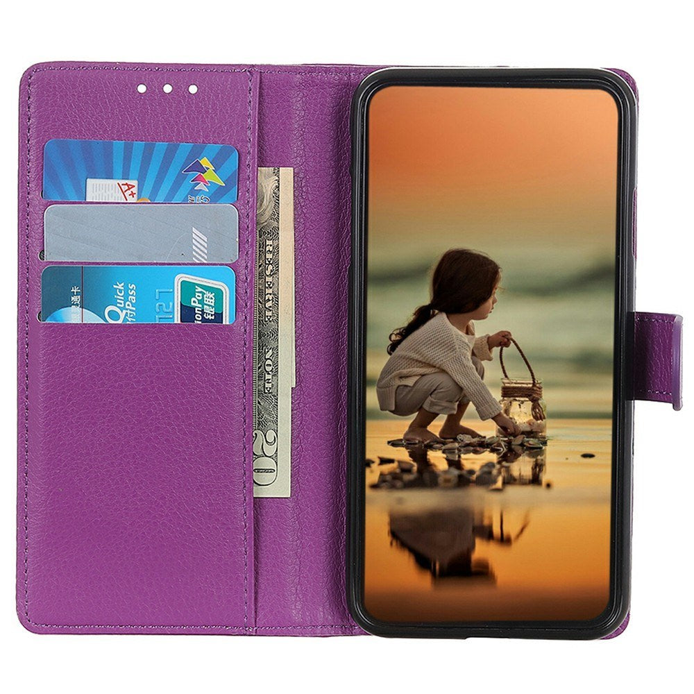 EIDERWOOD Sony Xperia 1 VII Kunstlæder Flip Cover m. Kortholder & Ståfunktion - Lilla