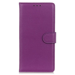 EIDERWOOD Sony Xperia 1 VII Kunstlæder Flip Cover m. Kortholder & Ståfunktion - Lilla
