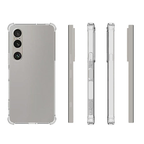 EIDERWOOD Sony Xperia 1 VII 2-i-1 Fleksibelt Plastik Cover m. Hærdet Skærmbeskyttelsesglas - Gennemsigtig