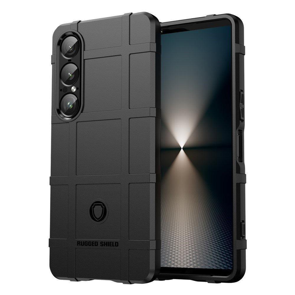 EIDERWOOD Sony Xperia 1 VII Rugged Shield Håndværker Cover - Sort
