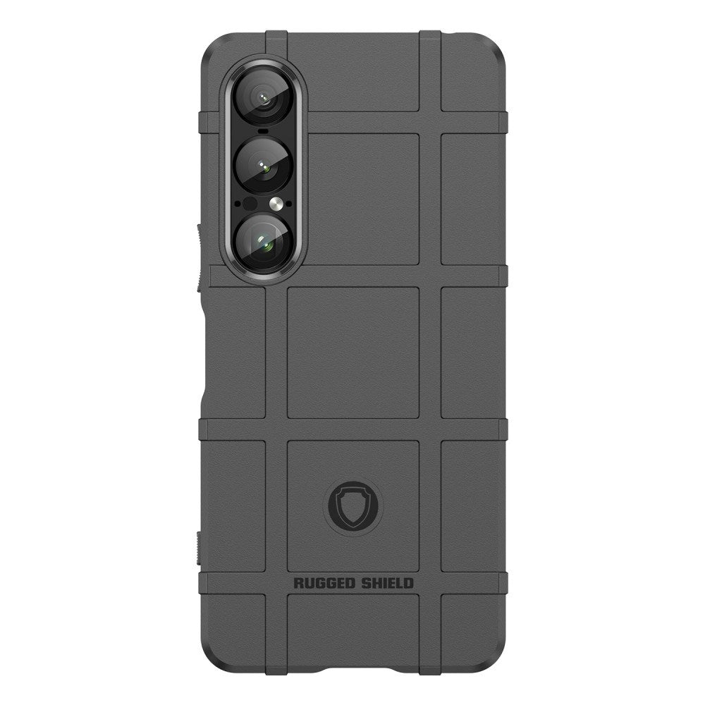 EIDERWOOD Sony Xperia 1 VII Rugged Shield Håndværker Cover - Sort