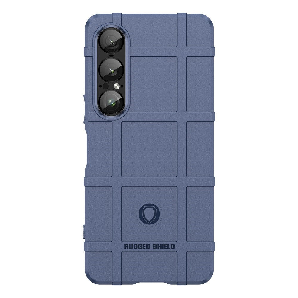 EIDERWOOD Sony Xperia 1 VII Rugged Shield Håndværker Cover - Blå