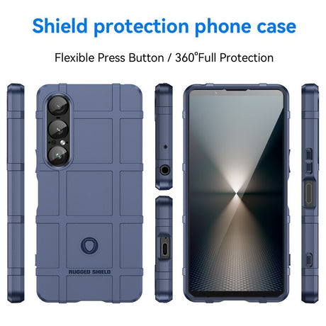EIDERWOOD Sony Xperia 1 VII Rugged Shield Håndværker Cover - Blå