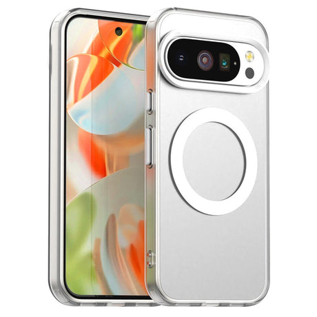 EIDERWOOD Google Pixel 10 / 10 Pro Hybrid Plast Cover - MagSafe Kompatibel - Gennemsigtig / Hvid