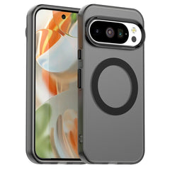 EIDERWOOD Google Pixel 10 / 10 Pro Hybrid Plast Cover - MagSafe Kompatibel - Gennemsigtig / Sort