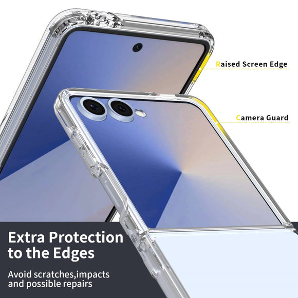 EIDERWOOD Samsung Galaxy Z Flip7 Hybrid Plastik Cover - Gennemsigtig