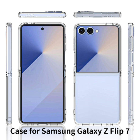 EIDERWOOD Samsung Galaxy Z Flip7 Hybrid Plastik Cover - Gennemsigtig