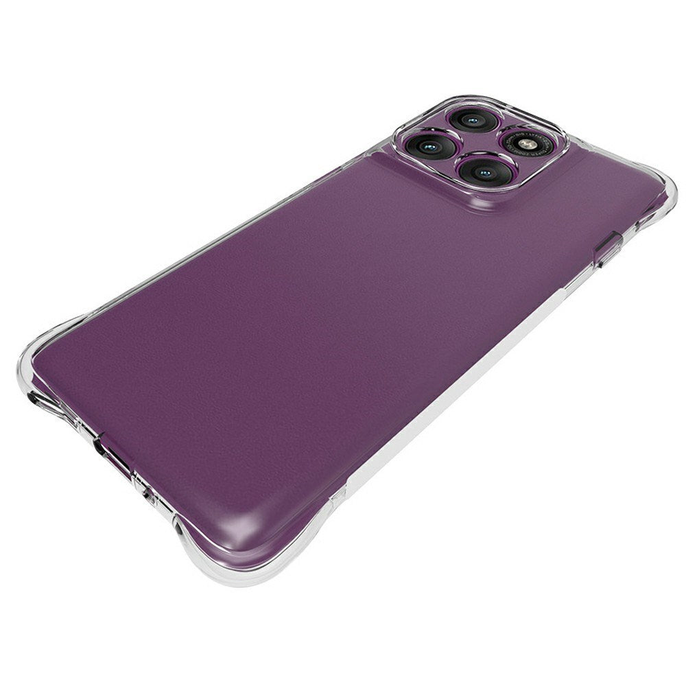 EIDERWOOD Motorola Edge 60 Pro Cover m. Forstærkede Hjørner - Fleksibel Plast - Gennemsigtig