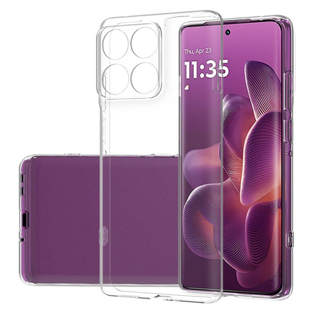 EIDERWOOD Motorola Edge 60 Pro Cover - Fleksibel Plast - Gennemsigtig