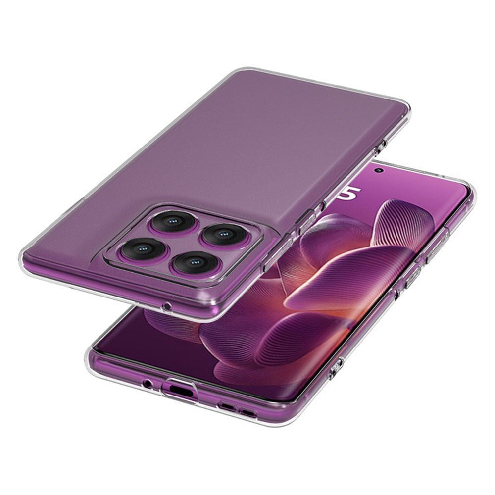 EIDERWOOD Motorola Edge 60 Pro Cover - Fleksibel Plast - Gennemsigtig