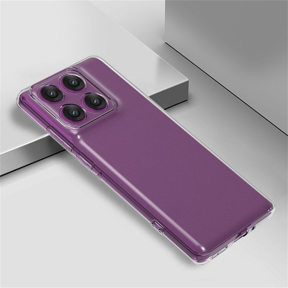 EIDERWOOD Motorola Edge 60 Pro Cover - Fleksibel Plast - Gennemsigtig